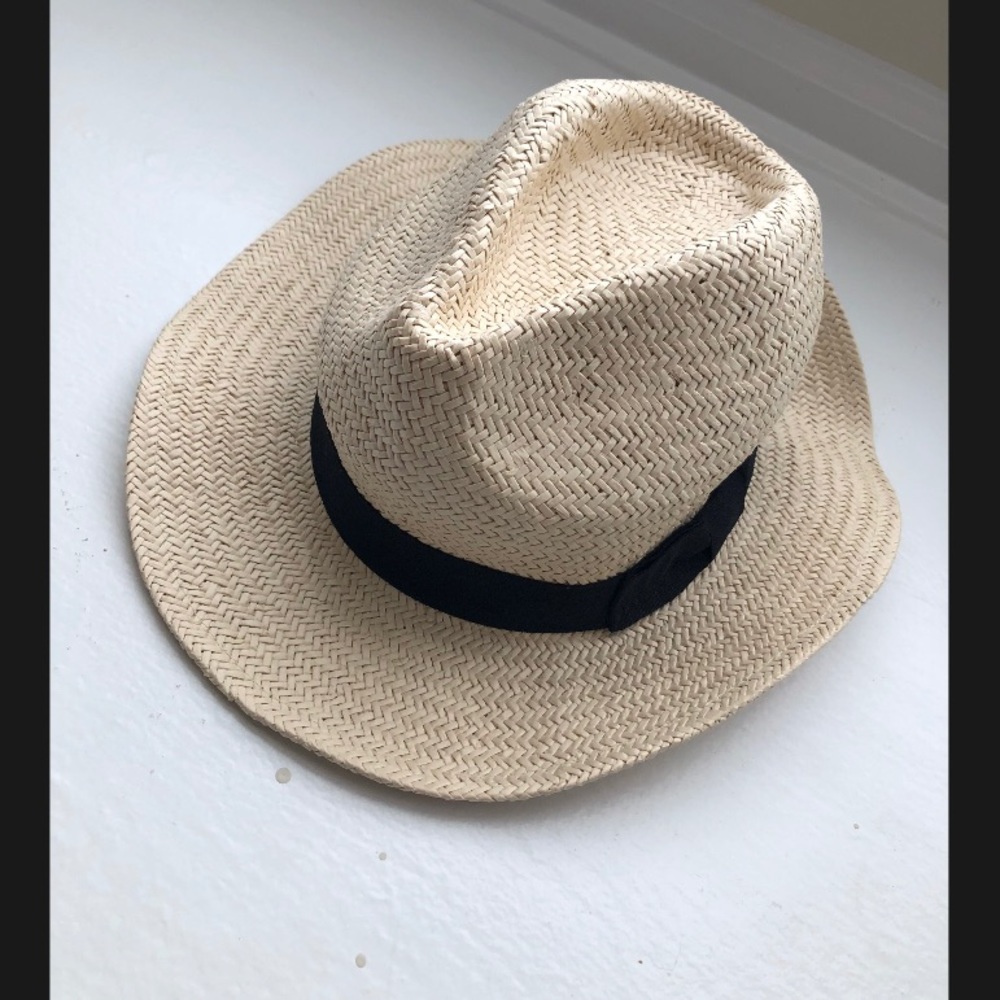 LOFT | Beach Straw Fedora | $12